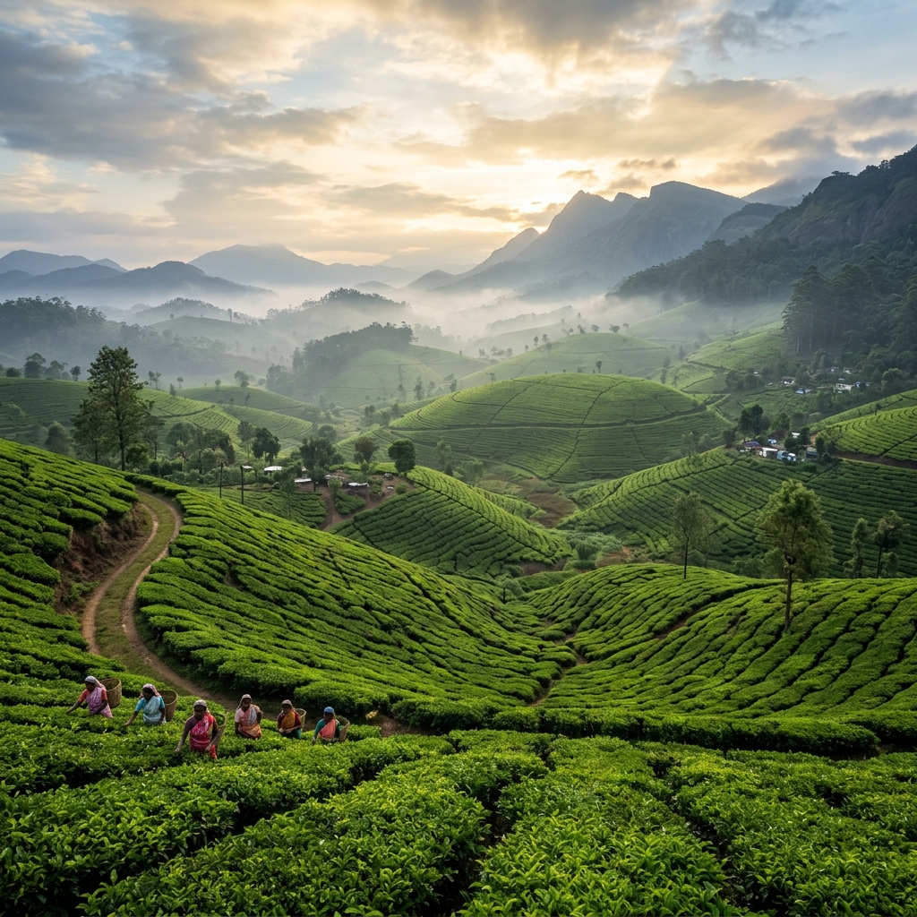 Munnar: A Green Paradise of Endless Tea Plantations